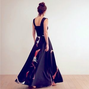 Heidi Merrick Liliana Skirt in Flamingo